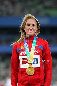 Steeple Champ Yuliya Zaripova