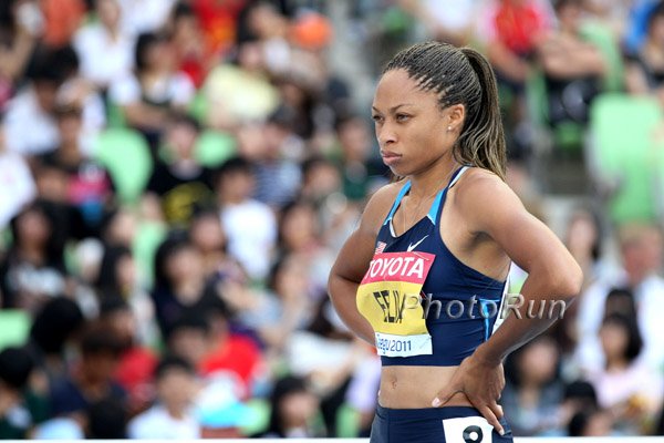 200 Silver Medalist Allyson Felix