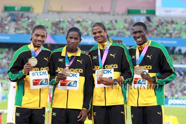 Jamaica's 4 x 400