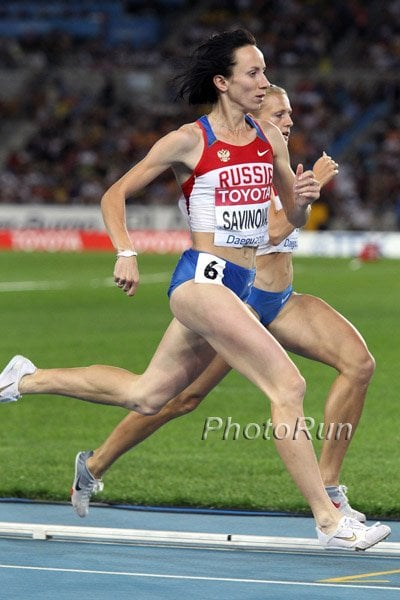 Eventual 800 Champ Mariya Savinova