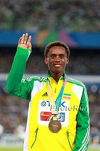 Marathon Bronze Medalist Feyisa Lelisa