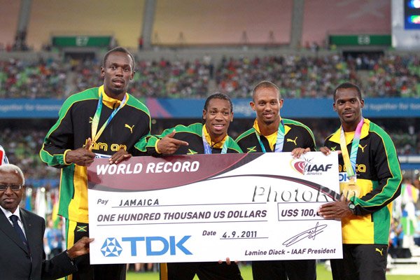 WR Bonus For Jamaican 4 X 100