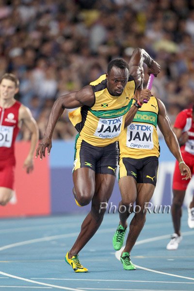 Bolt Takes The Stick