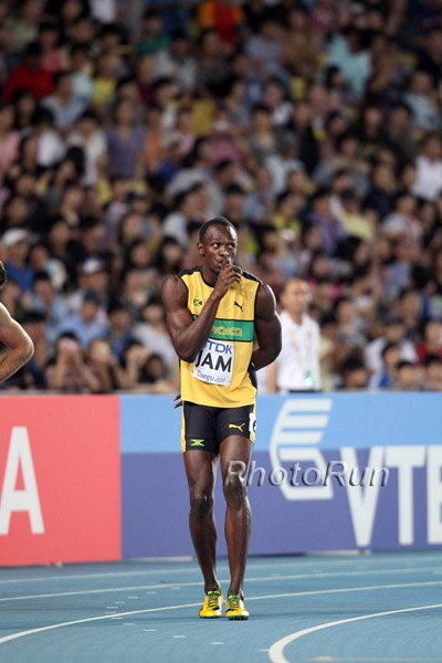 Bolt Calls For Quiet