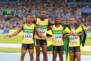 Jamaica's 4 X 100 Champs