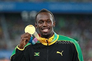 200 Gold And Super-Fast 19.40 For Bolt