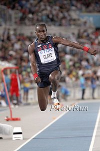 Will Claye In Flight