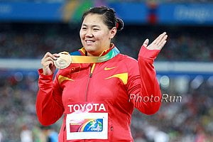 HT Bronze Medalist Wenxiu Zhang
