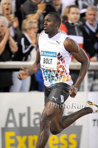 Usain Bolt Sold the Tickets in Stockholm