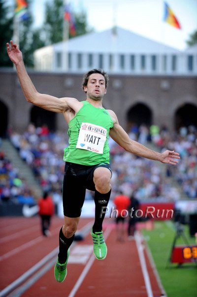 Mitchell Watt with a World Leading Long Jump