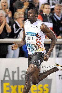 Usain Bolt Sold the Tickets in Stockholm