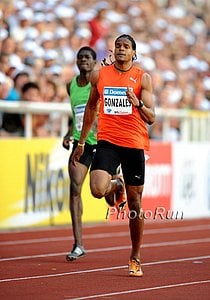 Jermaine Gonzales in 400m