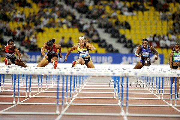 A Mostly American Battle in the 100m Hurdles