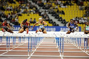 A Mostly American Battle in the 100m Hurdles