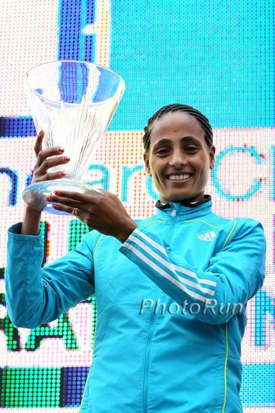 Aselefech Mergia Got the Trophy and $250,000