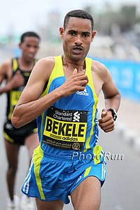 Berhanu Bekele Would Break 2:10 and Finish 6th