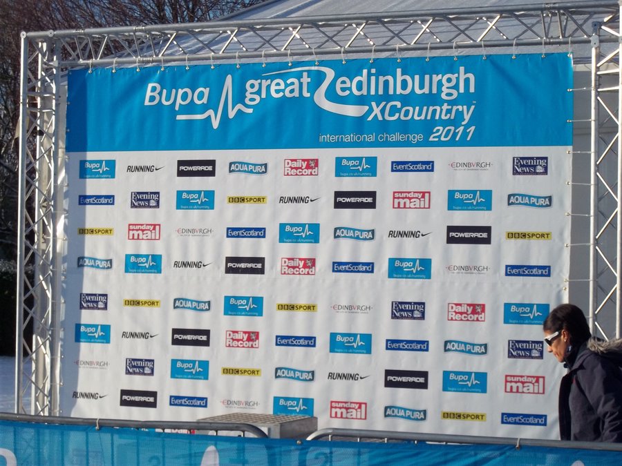 2010 Bupa Great Edinburgh XC Pre Race Course Photos