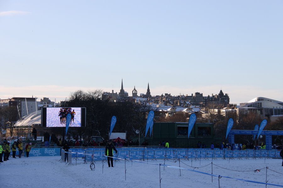 City of Edinburgh in the Background