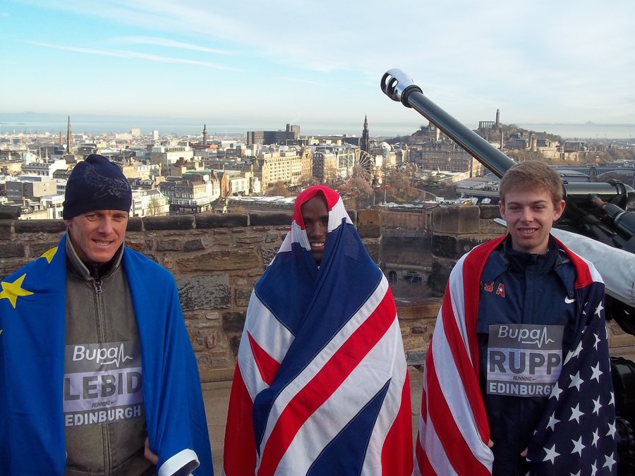 "Team" Race: Sergey Lebid, Mo Farah, and Galen Rupp