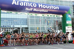 2011 Houston USATF Half Marathon Championships Presented by Aramco Services