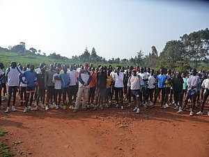 Rojo in the house with Cross World Africa's Kevin Thompson