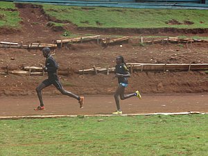 World Chmpionship silver medallist at 5,000 Sylvia Kibet
