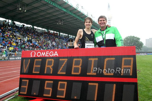 Lukas Verzbicas and Jim Ryun