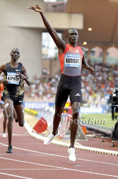 David Rudisha Wins 800
