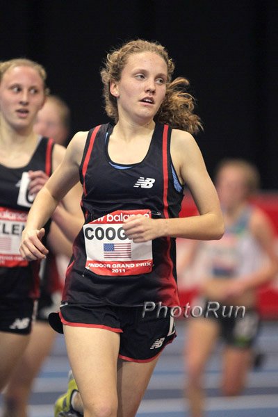 Katerina Coogan (Daughter of Mark and Gwyn) 2nd in 4:54.69