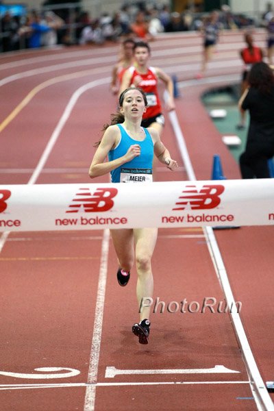 Hannah Meier Won the Mile in 4:48