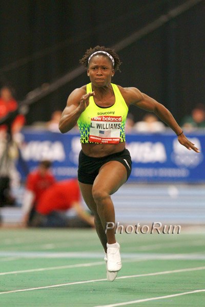 Lauryn Williams Women's 60m Champ