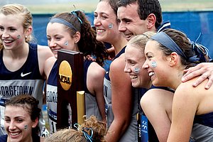 Georgetown Celebrates 2011 NCAA Crown