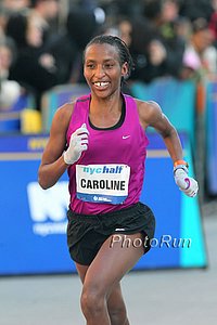 Caroline Rotich on her Way to Victory