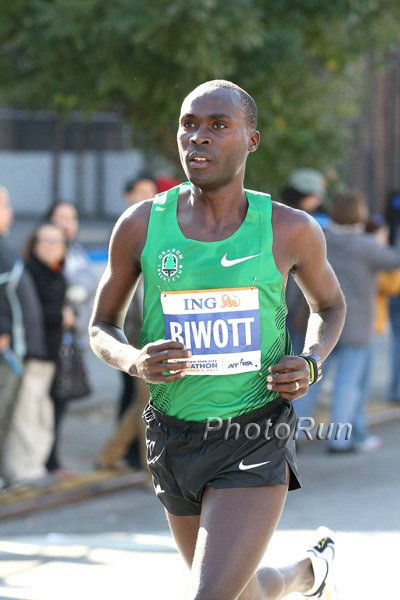 After Going Out in 1:04:54 Shadrack Biwott Dropped Out
