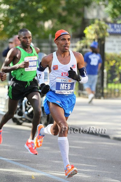 Meb and Geoffrey Mutai