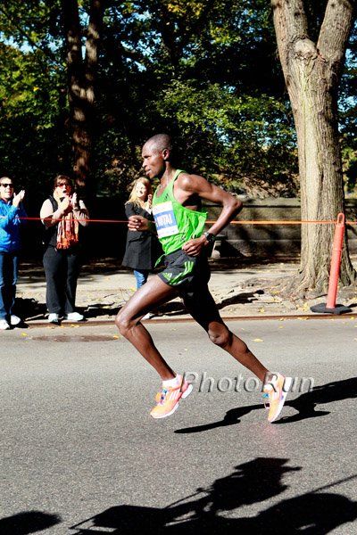 Geoffrey Mutai in Central Park