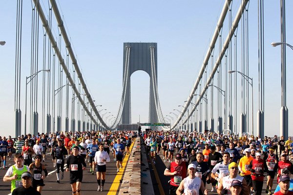 The Messes on Verrazano Bridge