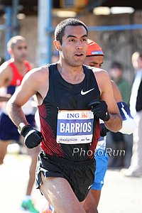 Juan Luis Barrios 2:14:10 in His Debut