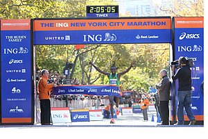 Geoffrey Mutai Wins