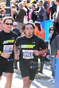 Apolo Ohno Ran His First New York City Marathon