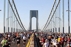The Messes on Verrazano Bridge