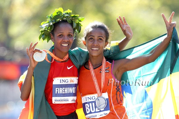 Firehiwot Dado and Buzunesh Deba Went 1-2