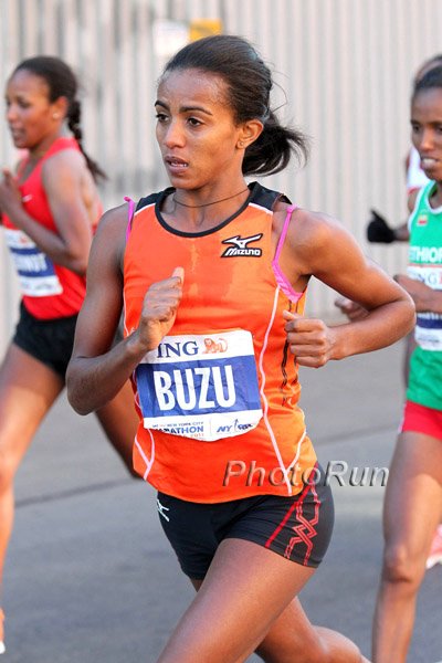 Buzunesh Deba Finished 2nd