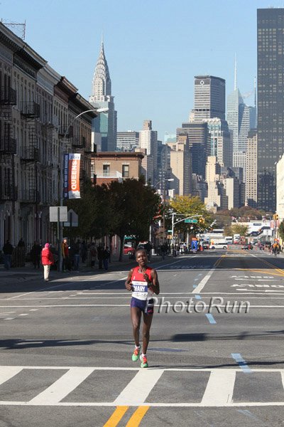 Keitany Dominating in New York