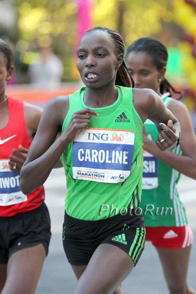 Boston Champ Caroline Kilel