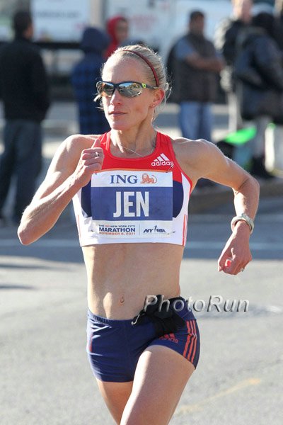 Jen Rhiens Dropped Out in Her Return to the Marathon