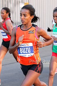 Buzunesh Deba Finished 2nd