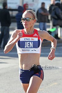 Jen Rhiens Dropped Out in Her Return to the Marathon