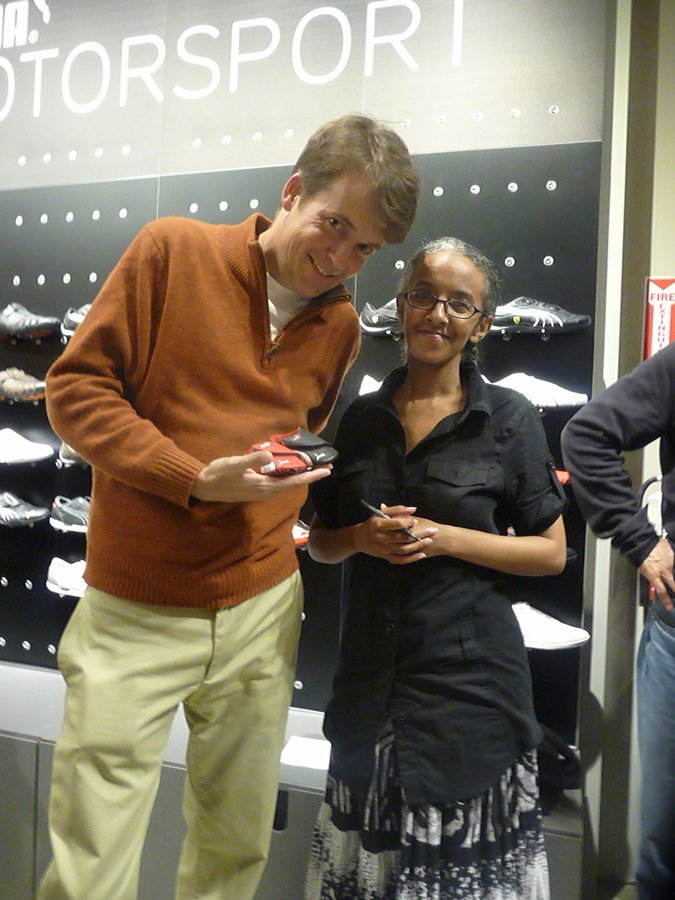 Rojo and famed Ethiopian translator Sabrina Yohannes