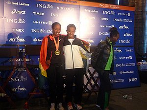 Mary Keitany  - get me out of here!!!